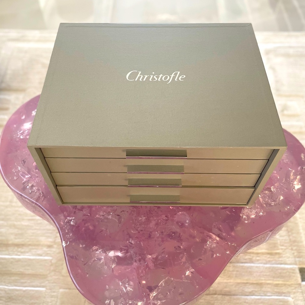 Christofle Imperial 144 Pieces Storage Chest